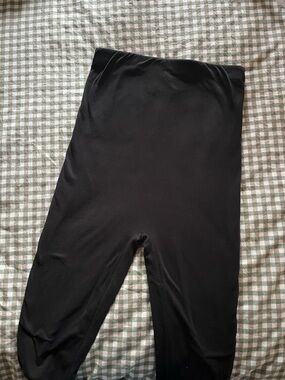 Bumpsuit Women's Black High-Waist Stretch Leggings